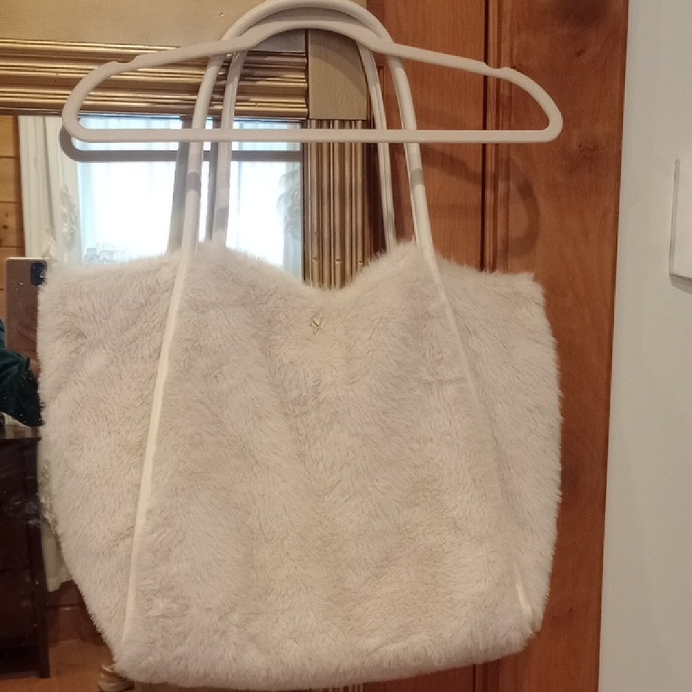 Victoria's Secret Soft White Tote Bag